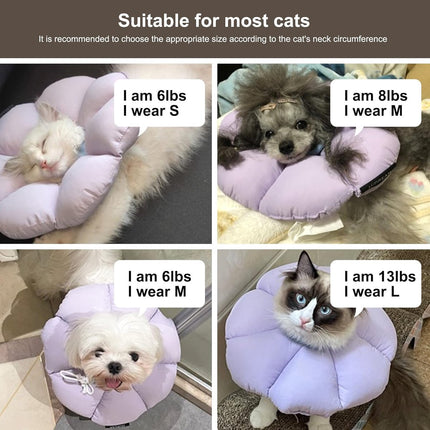 Protective Collar - Cat Collar - Collar - Cat Recovery Collar - Cat Collar - Cat Collar - Protective Collar Cat - Cat Collar Surgery - Comfortable - Creative - Prevent Escape - High Quality - for Wound Protection / Recovery after Surgery.