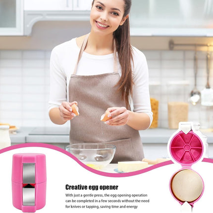Eggshell Cutter - 3 Pieces - Egg Slicers - Stainless Steel - Eggshell Opener - Egg Beheader - Egg Topper - Egg Untopper - Egg Slicer - Egg Shell Splitters - Egg Topper - Egg Untopper - Egg Opener - Kitchen Utensils - No Dirty Hands - Raw and Cooked Eggs.