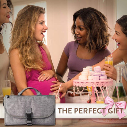 Baby Changing Mat On the Go - Changing Mat - Portable Changing Mat - Foldable - Diaper Bag - Diaper Pouch - Baby - Perfect Baby Shower Gift - Spacious & Water Resistant - Comfortable.