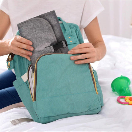 Baby Changing Mat On the Go - Changing Mat - Portable Changing Mat - Foldable - Diaper Bag - Diaper Pouch - Baby - Perfect Baby Shower Gift - Spacious & Water Resistant - Comfortable.