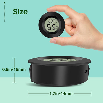 Professional Thermometer - Hygrometer - Mini - Batteries included - Indoor Hygrometer - Digital Indoor Thermometer - Garden - Garden Equipment - Universal - Practical - Durable - High quality - very suitable for Garden / daily use.