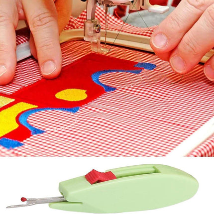 Seam Ripper - 2 Pieces - Thread Remover - For Sewing - Handy For Undoing Stitches - Removing Stitches - Sewing Accessories - Undoing Seams - Handy - Extra Sharp - For Clothing Seam Ripper - Green And Blue.