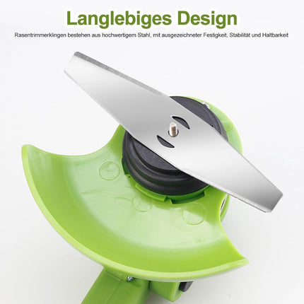 12 Pieces - Grass Trimmers Replacement Blade - 15cm General - Grass Trimmer - Brushcutter - Replacement Blades - Replacement Small Blades - Metal Grass Trimmer - Accessories - Blades - Small Blades - Suitable For All Common Lawn Mowers, Brushcutters and B.