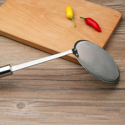 Skimmer - 2 Pieces - Deep-frying Spoon - Deep-frying Scoop - Food Sieve - Skimmer Spoon - Colander Spoon - Draining Potatoes/Vegetables/Pasta - Cooking Supplies - Kitchen Tools - Skimmer Spoon - Sieve - Colander - Hanging - With Handle - ø12 Cm - Stainles.
