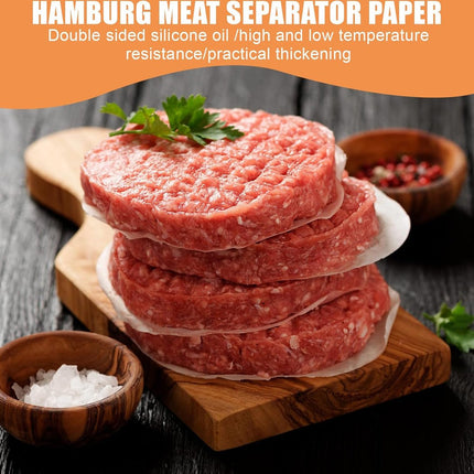 Meat Press - Burger Meat Press - Hamburger Press - Hamburger Press - Hamburger Mold - Kitchen Food Mold - Round Hamburger - Make Your Own Hamburgers - BBQ Accessories - For Delicious Hamburgers, Patties, BBQ, Hamburger Press - Silver - Stainless Steel.