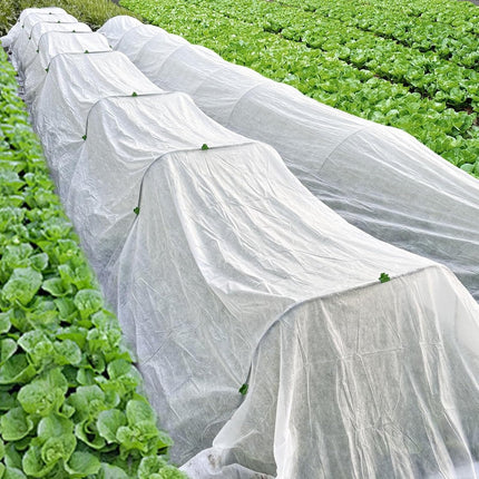 Frost Protection Plant Cover - Winter Cover Winter Protection - Plant Cover - Winter Cover - Durable - Frost Protection - Plant Cover - For the Garden, Raised Bed, Plants, Frost Blanket, Outdoor Flowers and Vegetables - 1.5 X 5 M - White - 1 Piece.