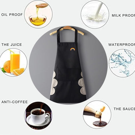Kitchen Apron - 2 Pieces - Professional Cooking Apron - For Ladies and Gentlemen - Hospitality Apron - Easily Adjustable - Pottery Apron - Painting Apron - Crafts - For Men's Workshops - Denim Aprons - Bartenders - Carpenter's Apron - Barbecue Aprons.