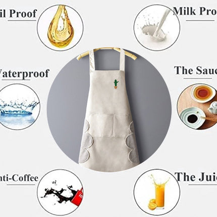 Kitchen Apron - 2 Pieces - Professional Cooking Apron - For Ladies and Gentlemen - Hospitality Apron - Easily Adjustable - Pottery Apron - Painting Apron - Crafts - For Men's Workshops - Denim Aprons - Bartenders - Carpenter's Apron - Barbecue Aprons.