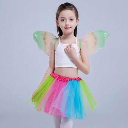 Skirt - Princess Dress - Rainbow Tutu - Colored Tulle Skirt - Rainbow Tutu Skirt - Princess Fancy Dress - Carnival Costumes - Fancy Dress - Girl - for Carnival /Party /Holiday /Halloween /Christmas Gifts.