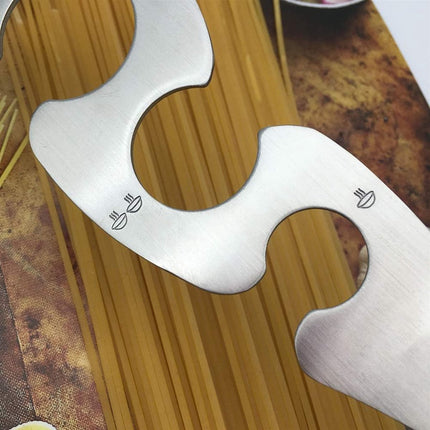 Spaghetti Measurer - Professional Pasta Measuring - 4-Hole S-Shaped Portable Spaghetti Meter - Multifunctional Spaghetti Meter - Universal Pasta Meter - Spaghetti Portioner - Spaghetti Measuring - Small Spaghetti Measurer - Fast Efficient Pasta Measuring.
