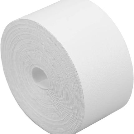 Tennis - Professional Tennis Racket Head Protection Tape - Thickened Racket Protection Tape - Frame Protector - Racket Accessories - Soft - Prevent paint from peeling - Universal - for Tennis/ Badminton/ Squash - 3.5cm x 5m - White.