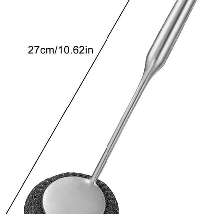 Dish Brush - 2 Pieces - Dish Brushes - Cleaning Brush with Handle - Household Products - Cleaning Products - Household Kitchen Accessories - Cleaning - Washing Up - 27 Cm - Black.