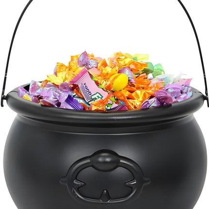 Halloween - Creative witch's cauldron - Treat buckets - witch's cooking pot - halloween bucket - Spooky candy - Treat - Candy - Decoration - Ornamentation - Halloween Decoration - for /Carnival /Party /Holiday /Halloween /Christmas（No candy）.
