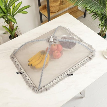 Fly Cover - 2 Pieces - Food Cover - Food Cover - 50 x 70 Cm - High Density - Foldable Food Covers - Food Cover - Perfect Protection For Food - For Barbecues, Picnics & Indoors - Protection Against Flies & Wasps.