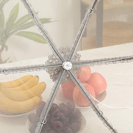 Fly Cover - 2 Pieces - Food Cover - Food Cover - 50 x 70 Cm - High Density - Foldable Food Covers - Food Cover - Perfect Protection For Food - For Barbecues, Picnics & Indoors - Protection Against Flies & Wasps.