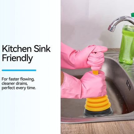 Drain Cleaner - Professional Multifunctional Sink Unclogger - Very Effective Toilet Unclogger - High Quality Drain Unclogger - Toilet Unclogger - Plunger - Unclogging Snake - Eco-Friendly - For Toilet, Sink, Shower, Kitchen.