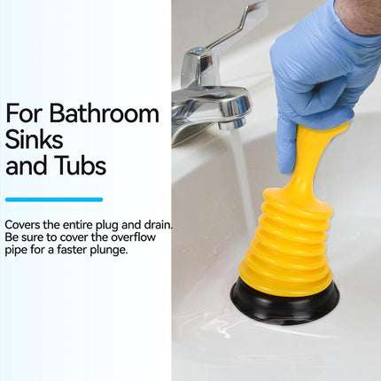 Drain Cleaner - Professional Multifunctional Sink Unclogger - Very Effective Toilet Unclogger - High Quality Drain Unclogger - Toilet Unclogger - Plunger - Unclogging Snake - Eco-Friendly - For Toilet, Sink, Shower, Kitchen.