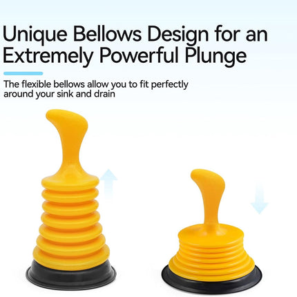Drain Cleaner - Professional Multifunctional Sink Unclogger - Very Effective Toilet Unclogger - High Quality Drain Unclogger - Toilet Unclogger - Plunger - Unclogging Snake - Eco-Friendly - For Toilet, Sink, Shower, Kitchen.