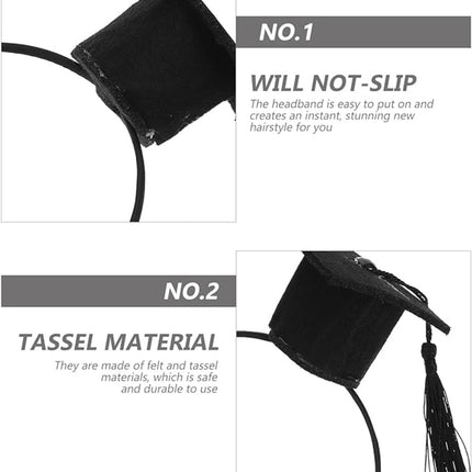 Headband - creative headbands - handsome headpiece - headpiece for graduation cap - graduation party - for graduation party - for Men and Women.