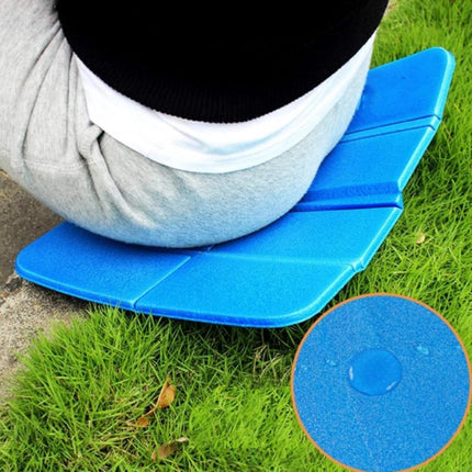 Outdoor Seat Cushions - Foldable Foam Seat Cushion - Hiking Seat Mat - Camping Seat Mat - Foldable Seat Mat - Lightweight - Waterproof - 385x275x8 mm - For Outdoors, Garden, Camping, Picnic - Blue - 1 Piece.