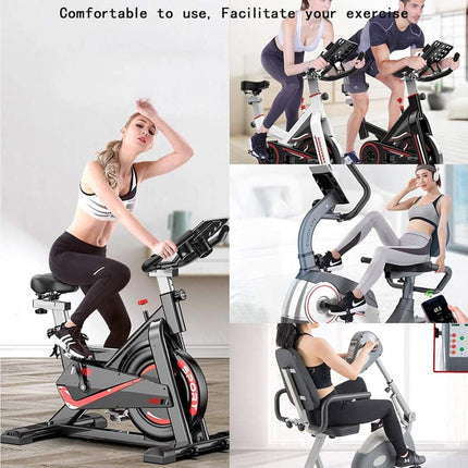 Bicycle Accessories - 2 Pairs - Bicycle Straps - Pedal Straps - Exercise Bike Pedal Straps - Rubber Pedal Straps - Adjustable Length Universal Pedal Strap - Rubber Anti-Slip Exercise Bike Parts - Strength Training Accessories - Black - Safety.