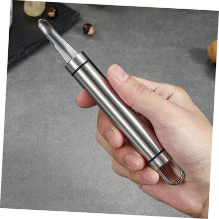 Fruit Corer - Professional Pitter - Creative Portable Longan Core Remover - Easy Core Removal - Ergonomic Handle - For Lychee and Longan Lovers - Kitchen Utensil.
