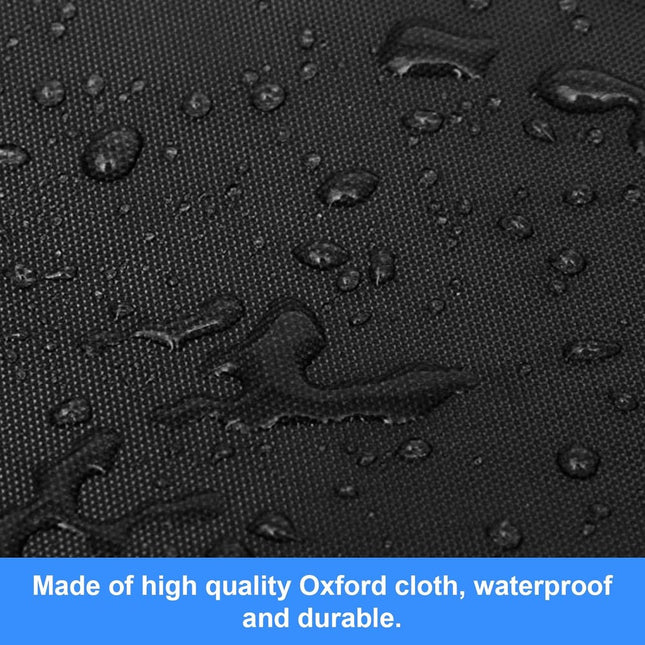 Waterproof sandbox cover - 150x150x20cm - with drawstring - Oxford cloth - Suitable for sandbox, swimming pool, patio, garden, square - suitable for protecting children's toys - black.