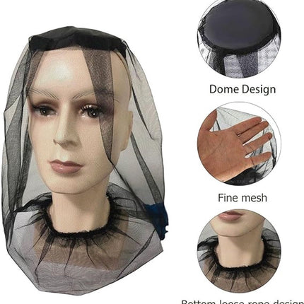 Pieces - Head Net - Anti-mosquito head net - Face protection - Bee hat - Anti-mosquito head net - Beekeeper's hat - Mosquito net - Mosquito head net.