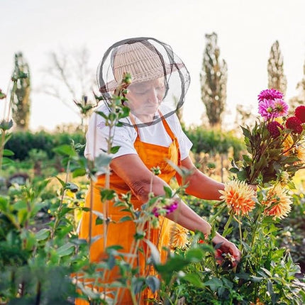 Pieces - Head Net - Anti-mosquito head net - Face protection - Bee hat - Anti-mosquito head net - Beekeeper's hat - Mosquito net - Mosquito head net.