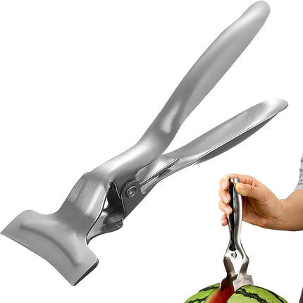 Peeler - Multifunctional - for Fruit - for quick peeling - Save time and effort - Durian Opener Tool - Watermelon Opener - Durian Peel Breaking Tool - Anti-rust stainless steel - for household use melon - silver.