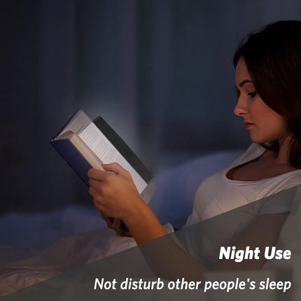 reading light for book - reading light - bookmark Book lamp - reading light for in bed - flat reading light - flexilight reading light - Battery operated (Requires 3 AA batteries, not included) - Suitable for reading in the evening - White.