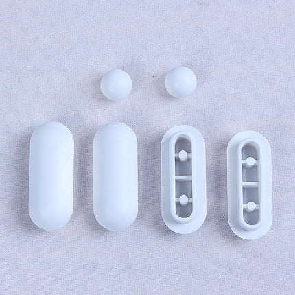 12 pieces - toilet seat bumper pads kit - bidet lid attachment - push-in replacement buffer spacer - anti-noise cushion pad cover - for bathroom repair parts - Toilet accessories - Bathroom accessories - white.