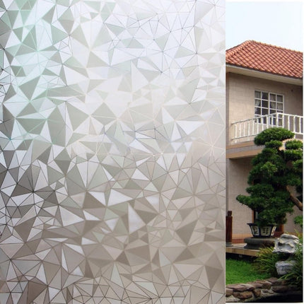 Window Film - Self-Adhesive Window Film - Window Privacy Film - Frosted Glass - Privacy Film - Sun Protection & Insulating - Privacy - Glue-free adhesive film for windows and bathroom - 45 x 200 cm.