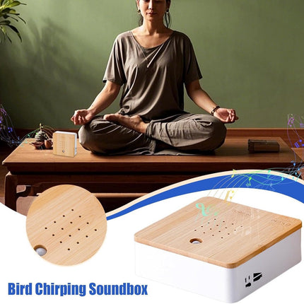 Birdhouse With Sound - Bird Sound House - Bird Sound Box - Zwitscher Box for Toilet or Bathroom - Natural Sound Box - Motion Detector - Bird Tweet - Natural Sound Box - Music Box.