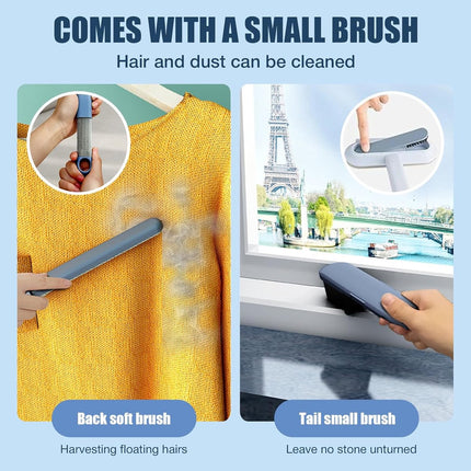 Pet Hair Remover 4 in 1 - 45x18cm - Reusable - Long handle.