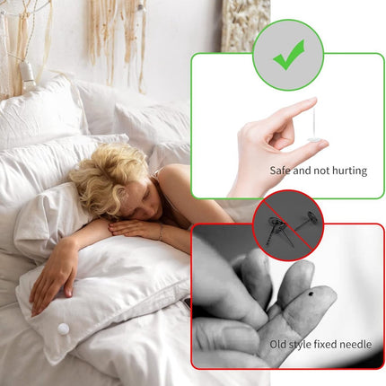 Duvet Clips - 16 Pieces - Duvet Threader - Sturdy Duvet Clips - Duvet Cover Tie - Clips - Duvet Pegs - Thick Duvet Clip for Sheet - Quilt Clips - Duvet Clamps - Bedding Fastening Accessories - White.
