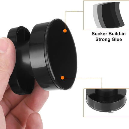 pieces - Door handle - Suction cup door grip - Suction cup handle - suction cup glass mirror door handle - suction cup handles for sliding doors - shower door handle - self-adhesive push-pull armrest - cabinet handles - for window, cabinet, toilet - 62x50.