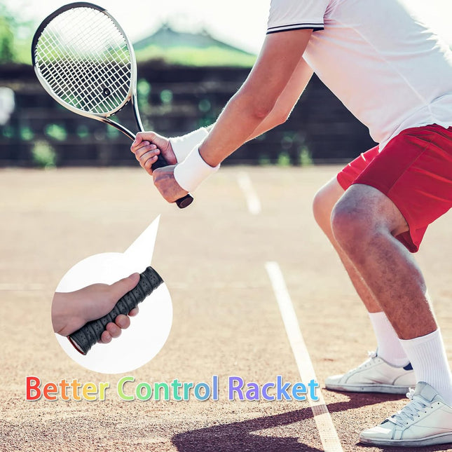pieces - Racket grips - Racket Grip Tape - Badminton grip tape - Tennis racket grip tape - colorful racket grips - sports accessories - replacement handle - self-adhesive - for tennis rackets, badminton and more - 1100*25*0.6mm.