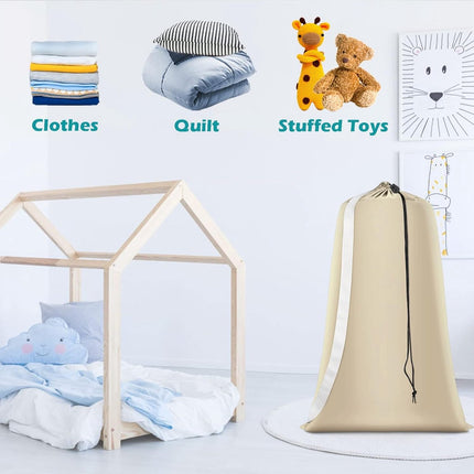 2 pieces - Laundry bag - Sturdy laundry bag - Travel laundry bag - Storage bag for dirty laundry - Large laundry bag - Washing machine laundry bag - Laundry net bag - Protective laundry bag for clothing - Laundry bags for laundry - with straps - with draw.