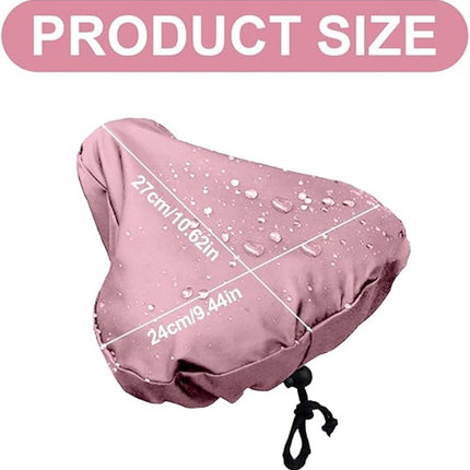 Bicycle Saddle Cover - Bicycle Saddle Cover - Waterproof Saddle Cover - Cover for Bicycle Saddle - Rain Cover - Saddle Cover - waterproof bicycle saddle cover - with drawstring - outdoor saddle cover - bicycle accessories - universal - rain and dust prote.