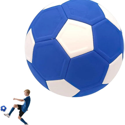Curve Ball - football - 20 cm - curveball - curve ball soccer - curvebal - kickerball - perfect gift for children - size 4 - Blue.