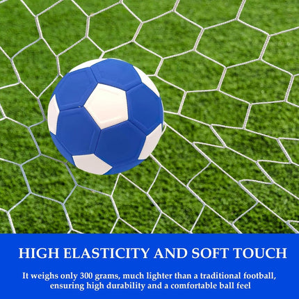 Curve Ball - football - 20 cm - curveball - curve ball soccer - curvebal - kickerball - perfect gift for children - size 4 - Blue.