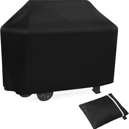 190*71*127 cm - BBQ Cover - Barbecue Covers - Waterproof Barbecue Protective Cover - Waterproof Protective Cover - 210D Robust Outdoor Grill Cover - Windproof - UV-resistant - Tear-resistant - Weatherproof Gas Grill Protector - With Storage Bag - Black.