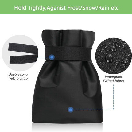 2 Pieces Frost Protection Cover - Frost protection cover for tap - Tap Freeze Cover - Frost-free Outdoor Tap Protection Cover - Outdoor Tap Covers - Frost Protection - Outdoor Tap Cover - Frost Protection for Facade Taps - Frost Cover - Anti-frost - Water.