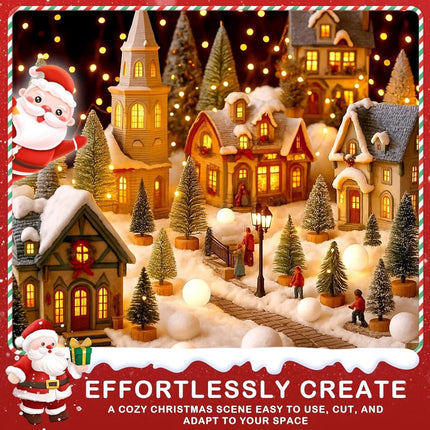 Snow  - et - 80*240 cm - Christmas snow  - et - Artificial snow roll - Christmas snow  - et roll - Fake Christmas decoration - Christmas decoration - Christmas tree decorations - soft artificial snow  - ets - for the Christmas tree, party, winter.