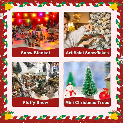 Snow  - et - 80*240 cm - Christmas snow  - et - Artificial snow roll - Christmas snow  - et roll - Fake Christmas decoration - Christmas decoration - Christmas tree decorations - soft artificial snow  - ets - for the Christmas tree, party, winter.