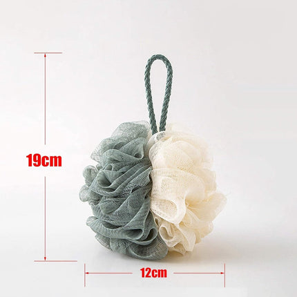 4 pieces - Bath sponge - Bath sponges - Shower sponge - Shower puff - Massage sponge - Scrubbing sponge - Bathroom accessories - Shower - Bath sponges - Soft sponge - Reusable - 19*12 cm.