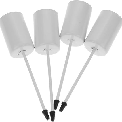 4 pieces - Candle holder - candle holder - candlestick - Christmas wreath candle holders - metal candlestick - Christmas decorations - home decoration - candle accessories - 2.5*2.5*11 cm - white.