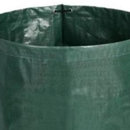 Heavy-duty garden waste bags - 300L - 67*67*84cm - 2 pieces - Reusable garden waste bags with handles - Industrial fabric - For leaf waste - Waterproof garden waste bags - Waterproof PP woven bags - Garden leaf bags - L.