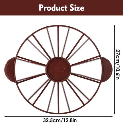 Cake divider - Round cake cutter and cake divider - cheesecake cutter - cake cutter - kitchen tools - Baking supplies - Adjustable - Brown.